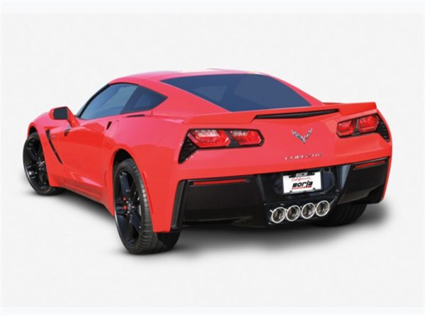 Borla 2014 Chevy Corvette C7 w  AFM w o NPP S Type Rear Section Exhaust Quad Rd RL IC Tips Sale