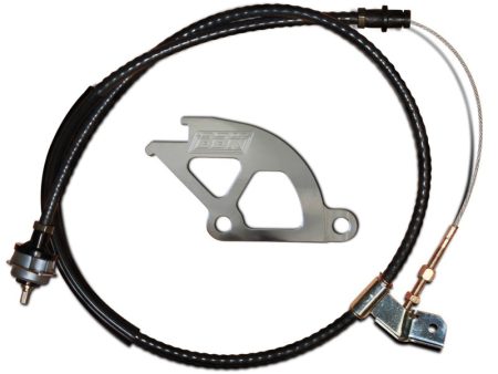 BBK 79-95 Mustang Adjustable Clutch Quadrant And Cable Kit Sale