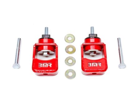 BMR 10-15 5th Gen Camaro Motor Mount Kit (Polyurethane) - Red (Spacers Not Included) For Cheap