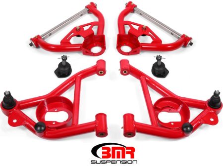 BMR 78-87 G-Body Upper And Lower A-Arm Kit - Red Discount