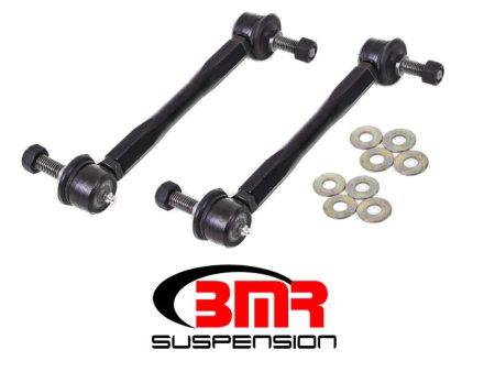 BMR 16-17 6th Gen Camaro Front Sway Bar End Link Kit - Black For Cheap