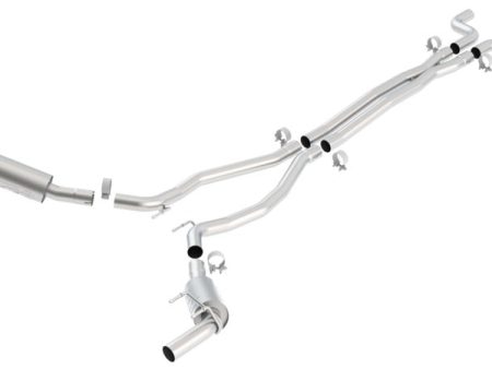 Borla 10-13 Chevy Camaro SS 6.2L V8 ATAK Catback Exhaust Incl. X Pipe works w GFX Package Online Sale