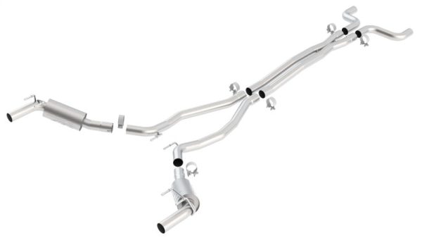 Borla 10-13 Chevy Camaro SS 6.2L V8 ATAK Catback Exhaust Incl. X Pipe works w GFX Package Online Sale