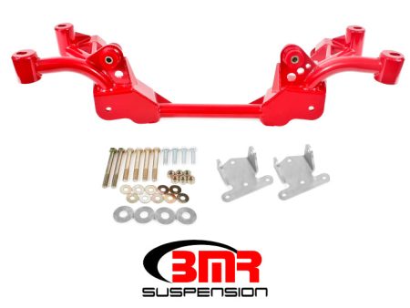 BMR 82-82 3rd Gen F-Body K-Member w  SBC BBC Motor Mounts and STD. Rack Mounts - Red For Sale