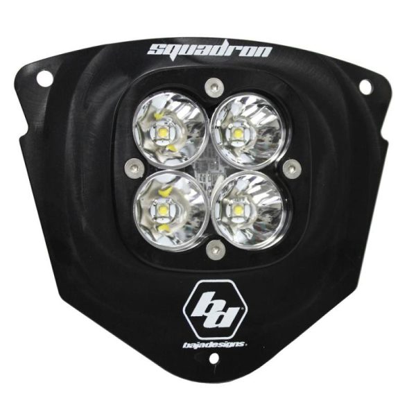 Baja Designs 05-07 KTM Headlight Kit DC Black Squadron Sport For Sale