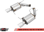 AWE Tuning S197 Mustang GT Axle-back Exhaust - Touring Edition (Chrome Silver Tips) Online now