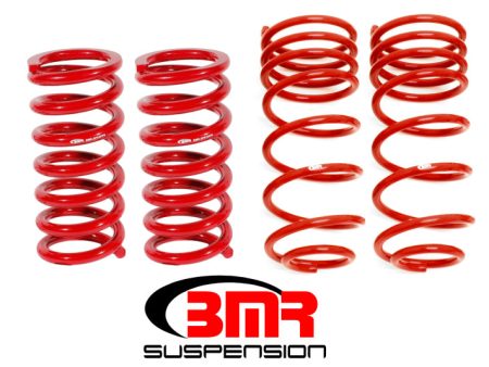 BMR 82-82 3rd Gen F-Body Lowering Spring Kit (Set Of 4) - Red Fashion