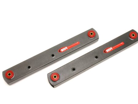 BMR 78-87 G-Body Non-Adj. Boxed Lower Control Arms (Polyurethane) - Black Hammertone For Sale