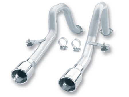 Borla 97-04 Chevrolet Corvette 5.7L 8cyl RWD Very Aggressive Catback Exhaust - Off-Road Racing on Sale