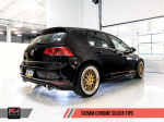 AWE Tuning VW MK7 GTI Track Edition Exhaust - Chrome Silver Tips Online Sale