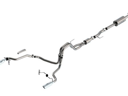 Borla F-150 2021 5.0L 4dr CC SB EC STB Lariat KR Platinum LTD 3 2.25 SRE Cat-Back S-Type CHR Tips Discount