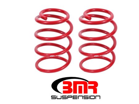 BMR 07-14 Shelby GT500 Front Performance Version Lowering Springs - Red Discount