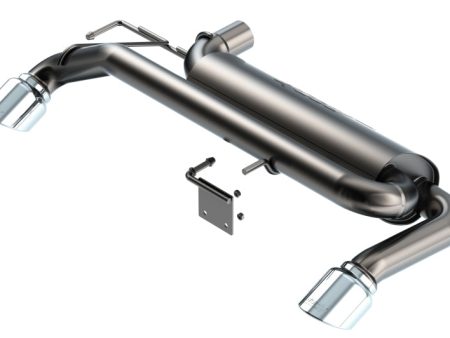 Borla 21-22 Ford Bronco 2.3L 4WD Touring Axle Back Exhaust w  Bright Chrome Tips Online