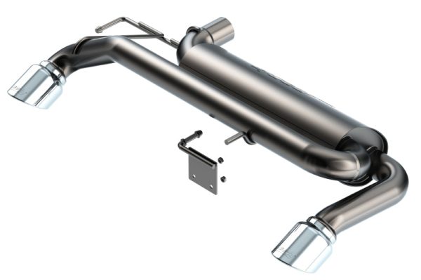 Borla 21-22 Ford Bronco 2.3L 4WD Touring Axle Back Exhaust w  Bright Chrome Tips Online