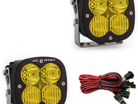 Baja Designs XL Sport Series Driving Combo Pattern Pair LED Light Pods - Amber For Discount