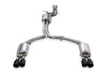 AWE Tuning Audi C7.5 A6 3.0T Touring Edition Exhaust - Quad Outlet Diamond Black Tips Online now