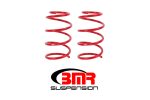 BMR 05-14 S197 Mustang GT Front Drag Version Lowering Springs - Red For Cheap