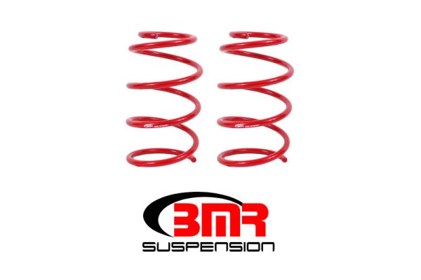 BMR 05-14 S197 Mustang GT Front Drag Version Lowering Springs - Red For Cheap