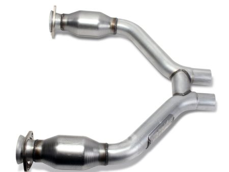 BBK 2015-16 Mustang V6 Short Mid H Pipe With Converters (To Be Used With 1642 Series Headers) Supply