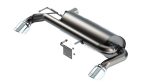 Borla 21-22 Ford Bronco 2.7L V6 4WD Touring Axle Back Exhaust w  Bright Chrome Tips For Cheap