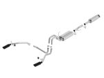 Borla 11-14 Ford F-150 5.0L Stainless Steel S-Type Catback Exhaust - 4in Tips Single Split Rear Exit Online Sale