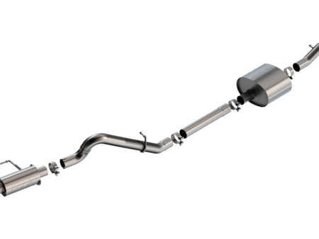 Borla 21-22 Ford Bronco 2.7L 2DR 4DR T-304 Stainless Steel Cat-Back Touring Exhaust - Brushed Online