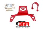 BMR 07-14 Shelby GT500 Front Driveshaft Safety Loop - Red Fashion