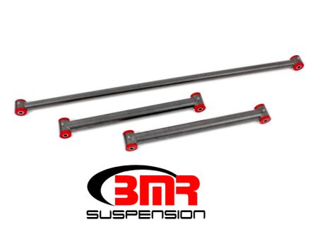 BMR 82-02 3rd Gen F-Body Non-Adj. Rear Suspension Kit Poly (Polyurethane) - Black Hammertone Supply