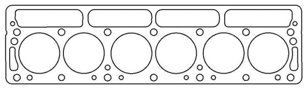 Cometic Triumph TR6 HD 76mm .080 inch Copper Head Gasket Supply