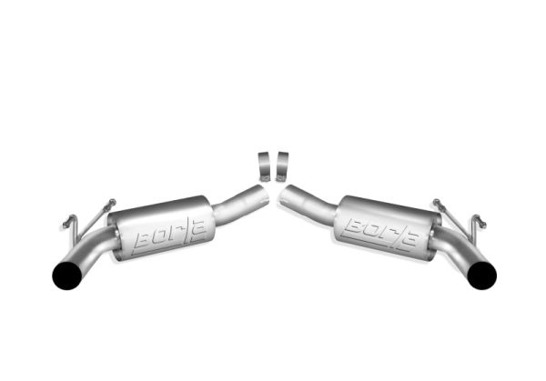 Borla 10-11 Chevy Camaro SS Coupe Convertible 6.2L 8cyl SS S-Type Exhaust (REAR SECTION ONLY) Fashion