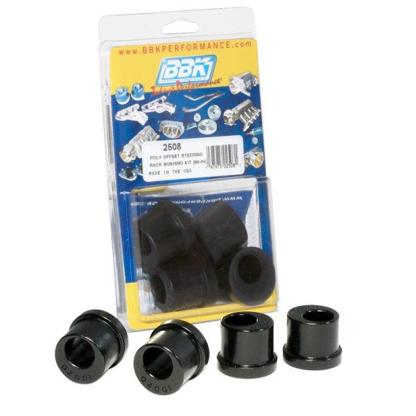 BBK 86-04 Mustang Offset Polyurethane Steering Rack Bushings (4pc) Fashion