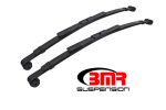 BMR 67-69 1st Gen F-Body Rear Lowering Leaf Springs (2in Drop) - Black Fashion