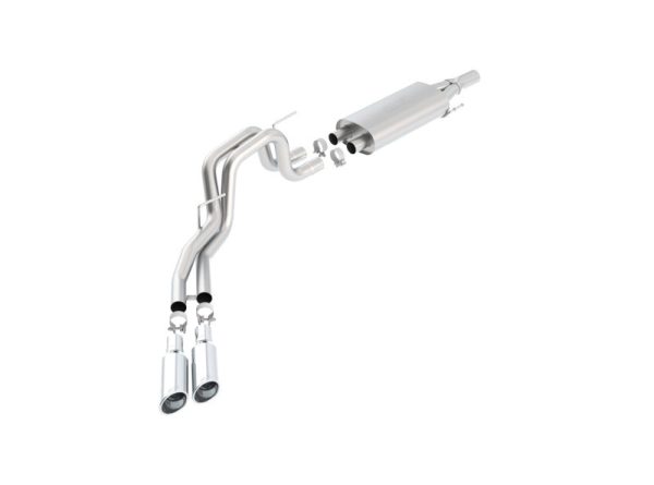 Borla 10-14 Ford F-150 SVT Raptor 6.2L-8cyl SS Catback Exhaust Online Sale