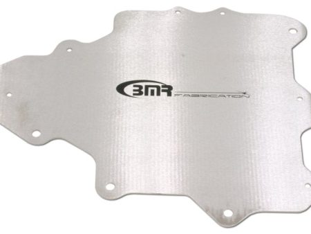 BMR 93-02 F-Body A C Delete Panel (Aluminum) - Bare w  BMR Logo Fashion