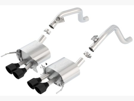 Borla 14-18 C7 Corvette Stingray Axle-Back ATAK Exhaust 2.75in To Muffler Dual 2.0in Out 4.25in Tip Online