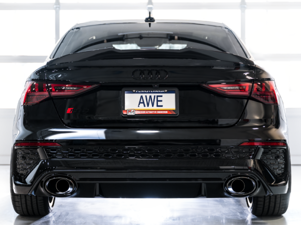 AWE Tuning Audi 22-23 8Y RS3 Cat-Back Track Edition Exhaust System - No Tips Online