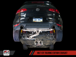 AWE Tuning VW MK7 GTI Touring Edition Exhaust - Chrome Silver Tips Fashion