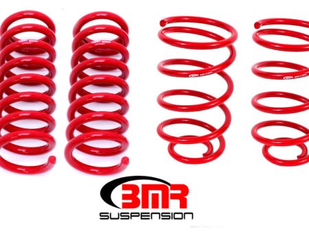 BMR 64-66 A-Body Lowering Spring Kit (Set Of 4) - Red Discount