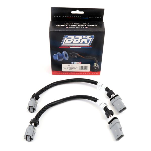 BBK 16-20 GM Camaro 6.2L SS Manual Trans O2 Sensor Wire Harness Extensions (Rear) Hot on Sale