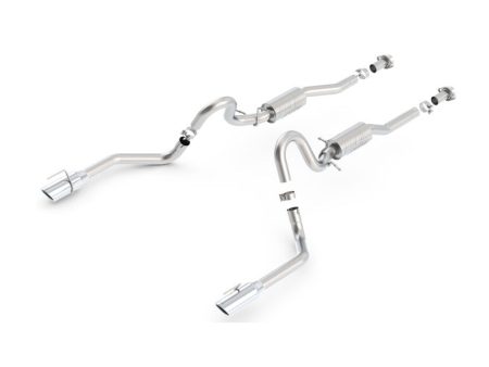 Borla 99-04 Ford Mustang GT 4.5L V8 AT MT RWD 2dr ATAK SS Catback Exhaust on Sale