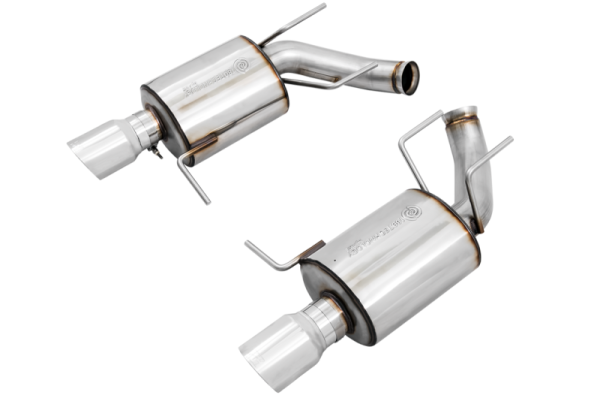 AWE Tuning S197 Mustang GT Axle-back Exhaust - Touring Edition (Chrome Silver Tips) Online now