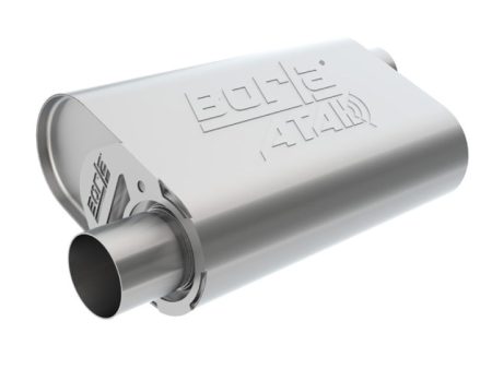 Borla CrateMuffler LS3 ATAK 2.5in Offset Offset 14inx4.35inx9in Muffler For Sale