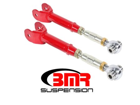 BMR 16-17 6th Gen Camaro Upper Control Arms On-Car Adj. Rod Ends (Polyurethane) - Red Online Sale