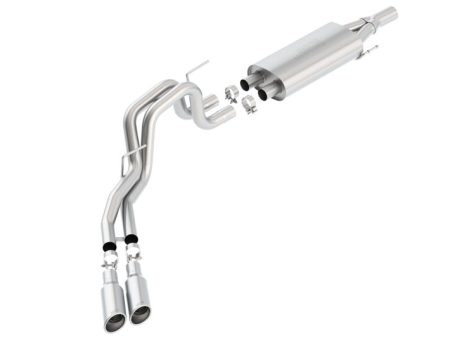 Borla 10-14 Ford F-150 SVT Raptor 6.2L-8cyl SS Catback Exhaust Online Sale