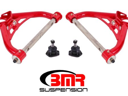 BMR 70-81 2nd Gen F-Body Non-Adj. Upper A-Arms (Polyurethane) - Red Online