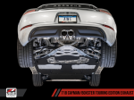 AWE Tuning Porsche 718 Boxster   Cayman Touring Edition Exhaust - Chrome Silver Tips For Cheap