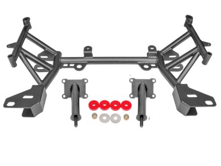 BMR 93-02 4th Gen F-Body K-member Low Mount Turbo LS1 Motor Mounts Standard Rack Mounts - Black Online Sale