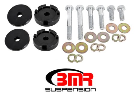 BMR 15-17 S550 Mustang Differential Lockout Bushing Kit - Black Hot on Sale