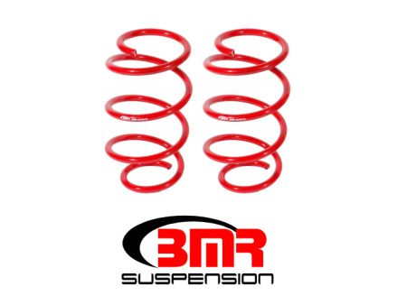 BMR 15-17 S550 Mustang Front Drag Version Lowering Springs - Red For Discount