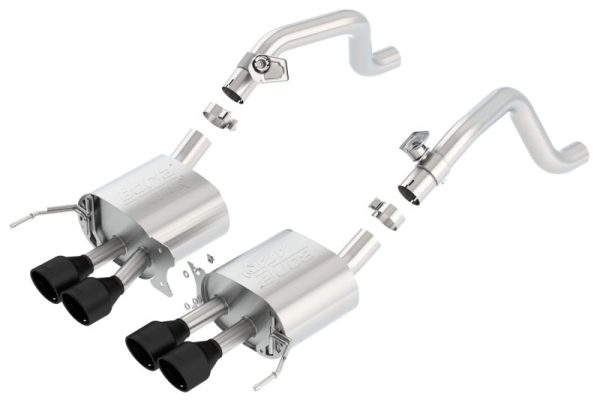 Borla 14-17 C7 Corvette Stingray Axle-Back ATAK Exhaust 2.75in to Muffler Dual 2.0in Out 4.25in Tip For Cheap